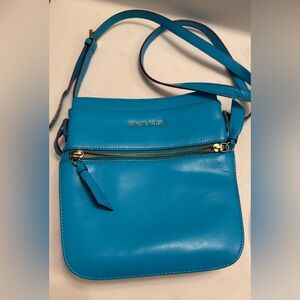 ANTONIO MELANI Vibrant Blue Crossbody Bag